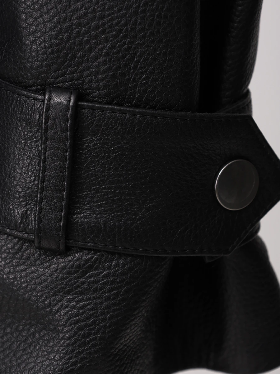 Бомбер кожаный