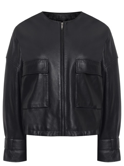 Бомбер кожаный WEEKEND MAX MARA