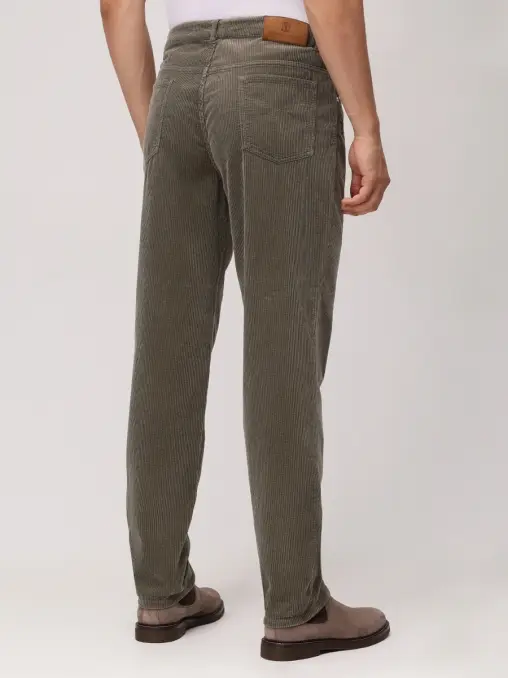 Брюки Traditional Fit вельветовые BRUNELLO CUCINELLI
