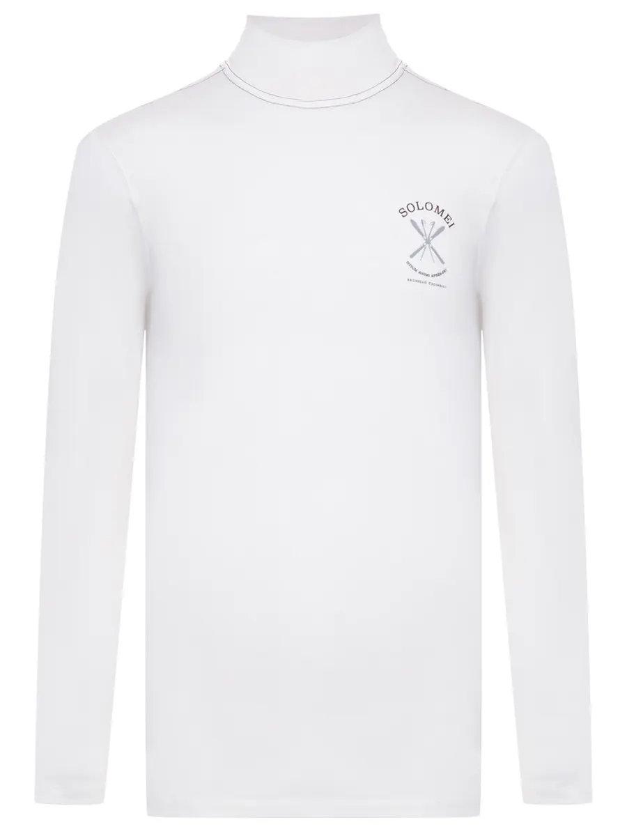 Водолазка шелковая