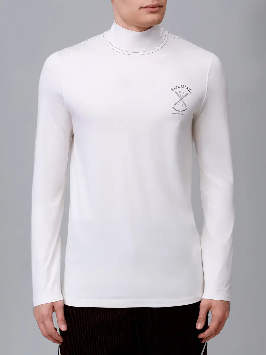 Водолазка шелковая