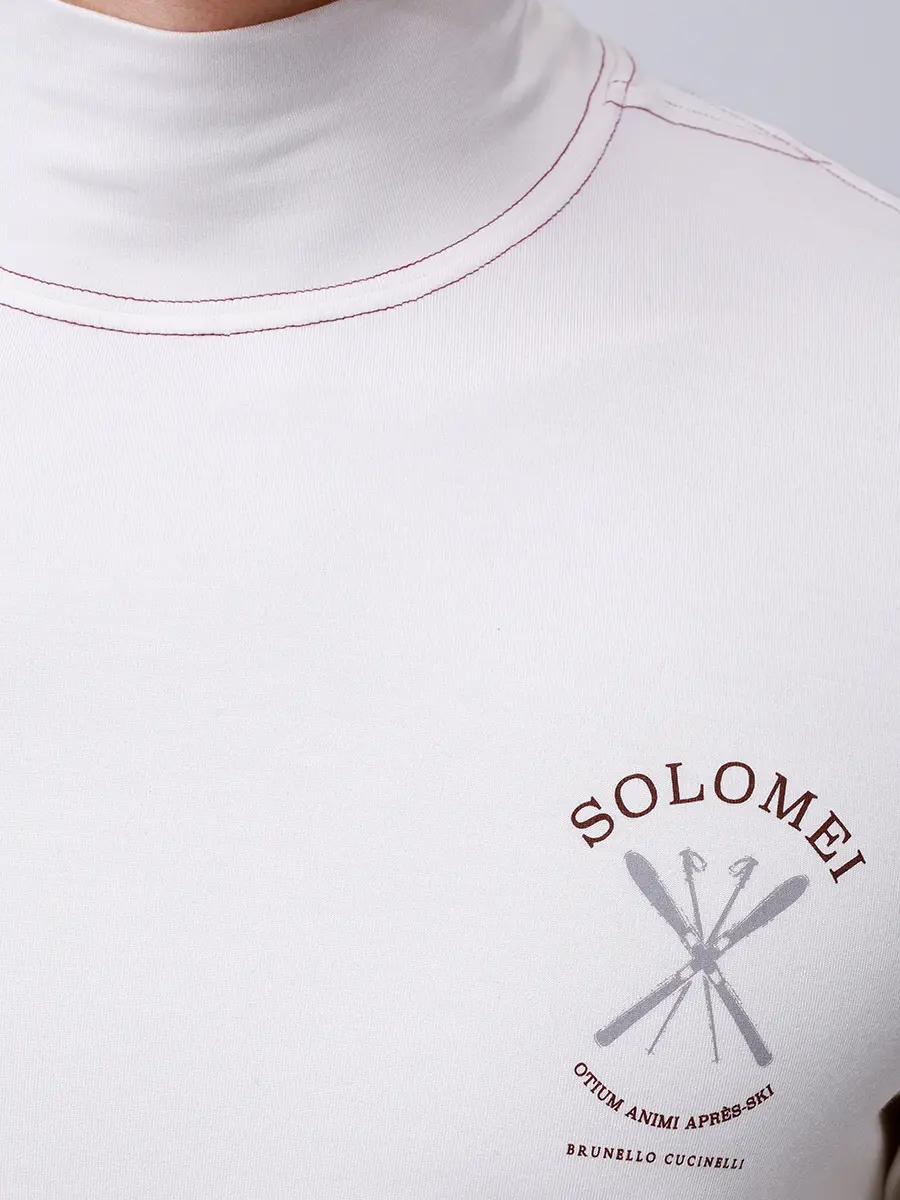 Водолазка шелковая