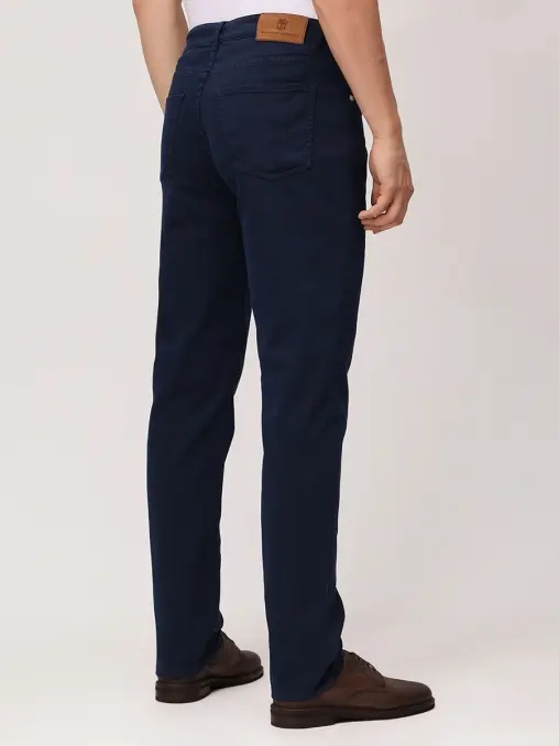 Брюки Traditional Fit хлопковые BRUNELLO CUCINELLI