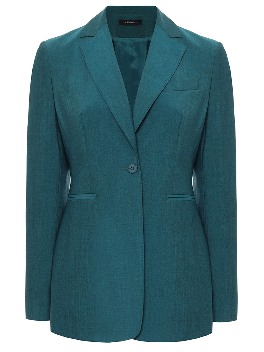 Пиджак однотонный