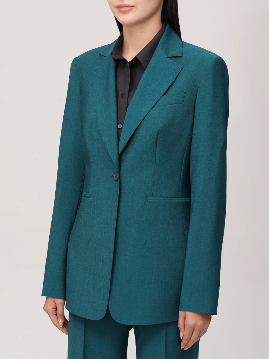 Пиджак однотонный