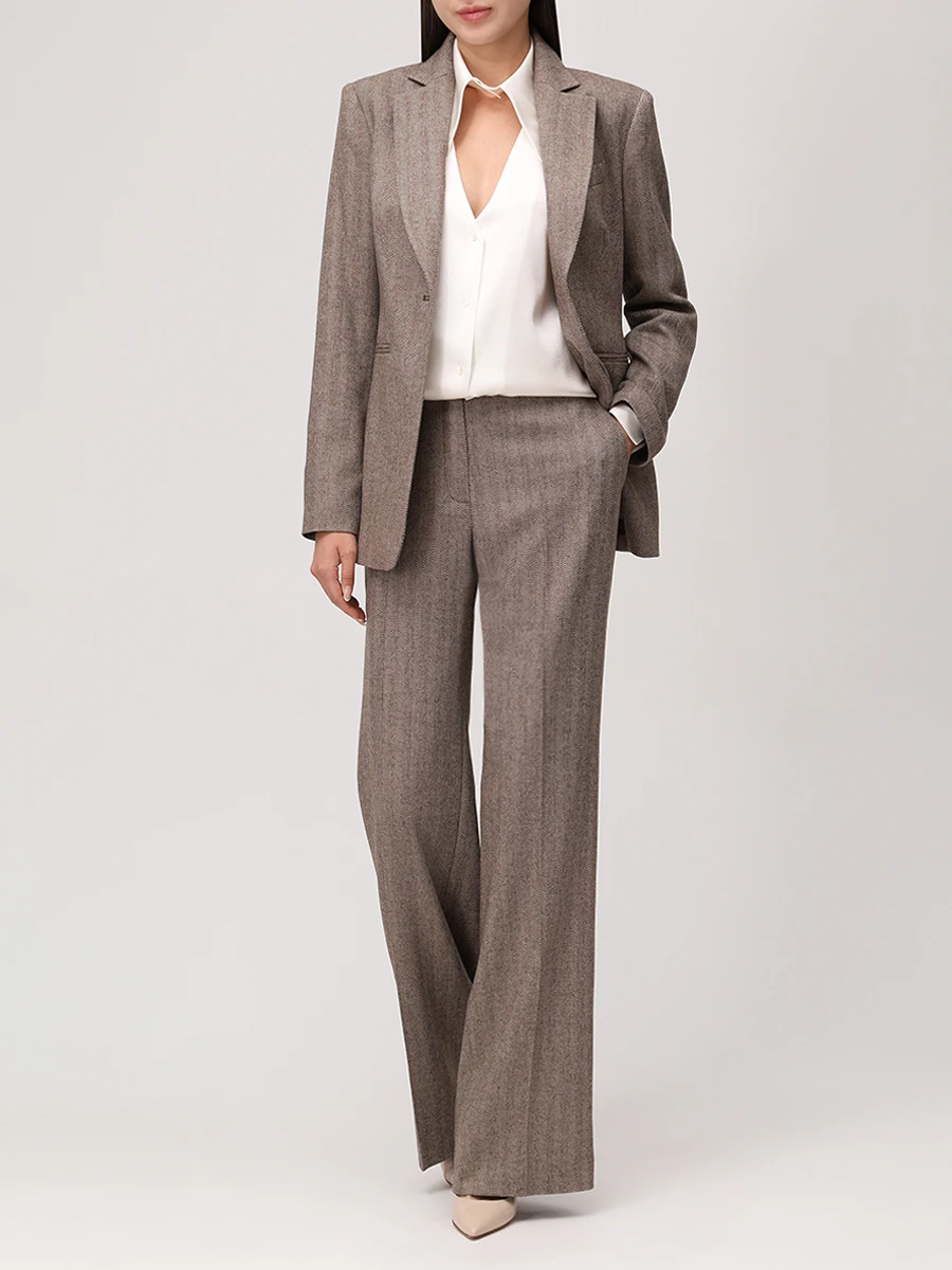 Пиджак однотонный