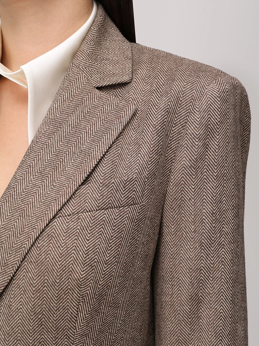 Пиджак однотонный