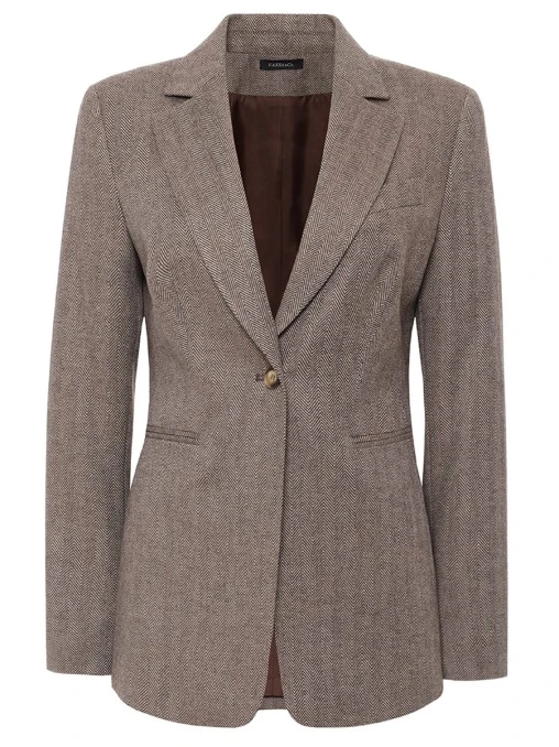 Пиджак однотонный VASSA&CO