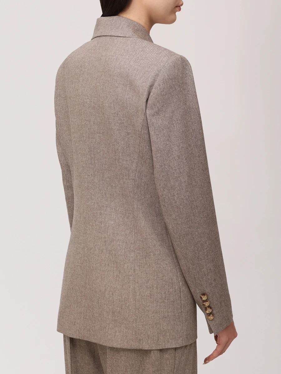 Пиджак однотонный