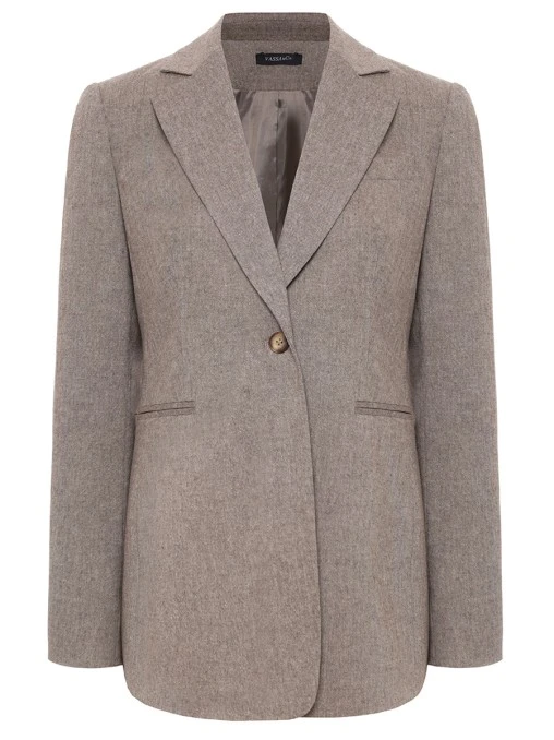 Пиджак однотонный VASSA&CO
