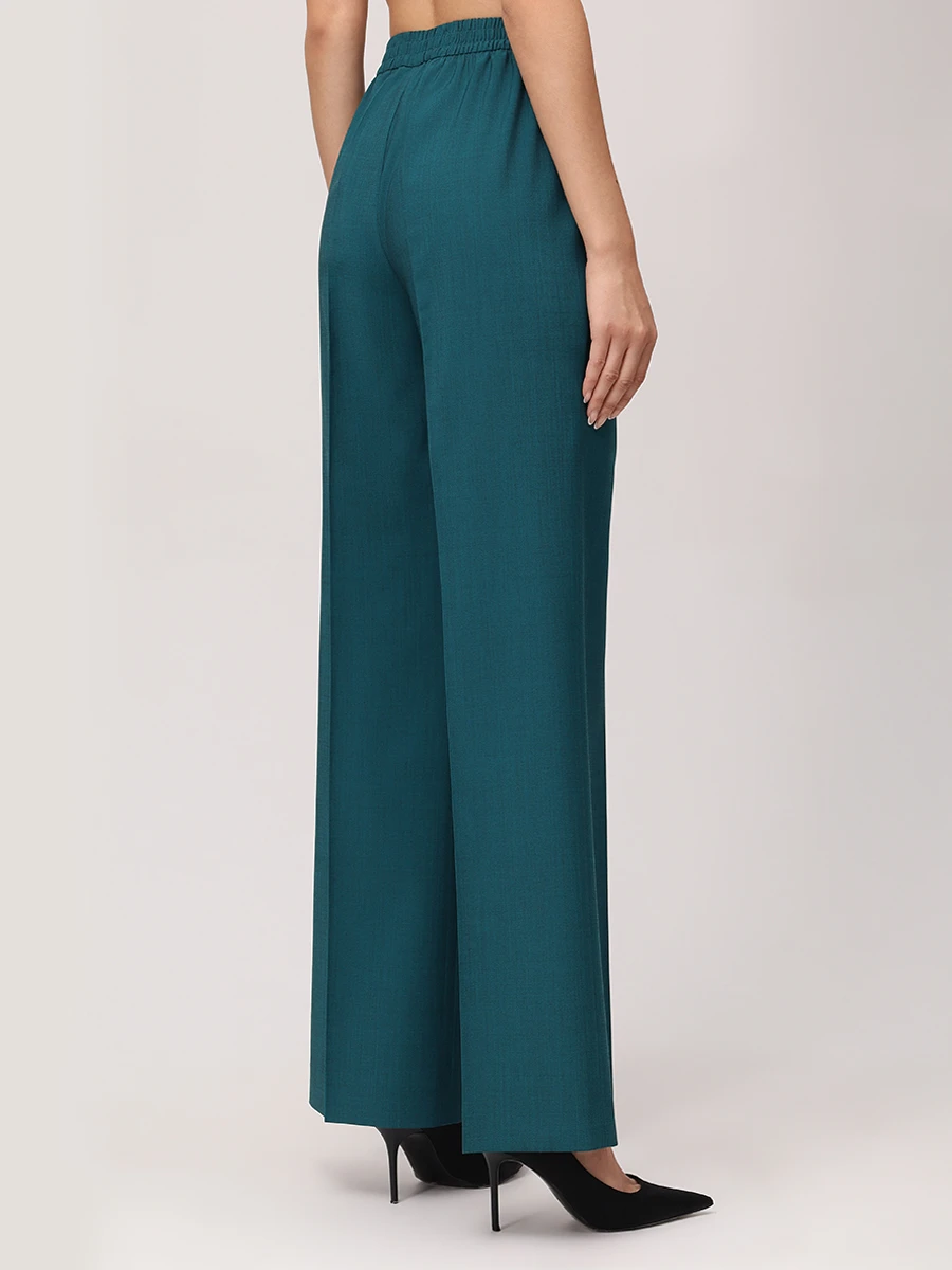 Брюки однотонные