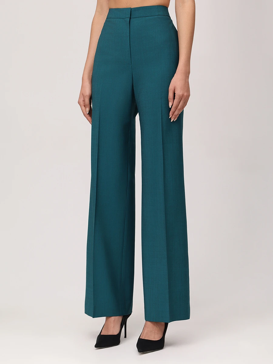 Брюки однотонные