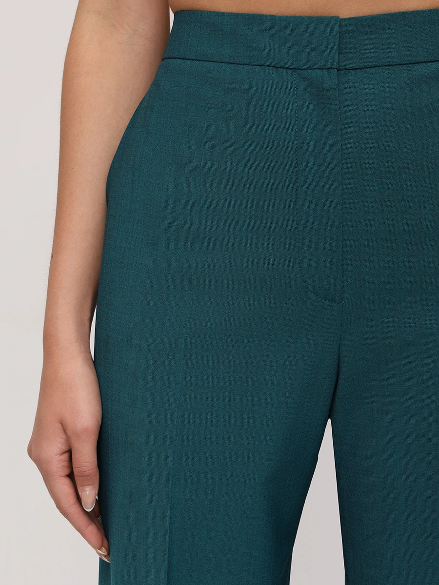 Брюки однотонные