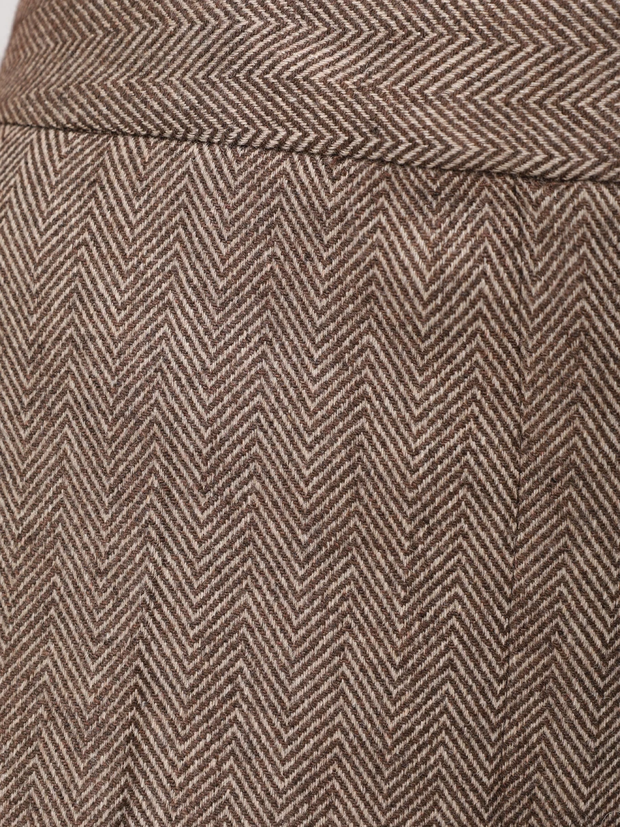 Брюки однотонные