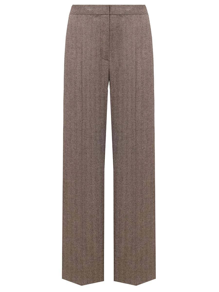 Брюки однотонные