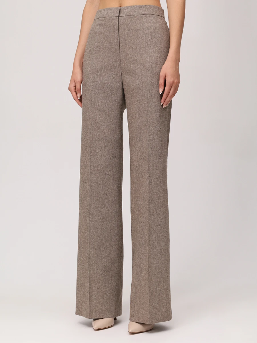 Брюки однотонные