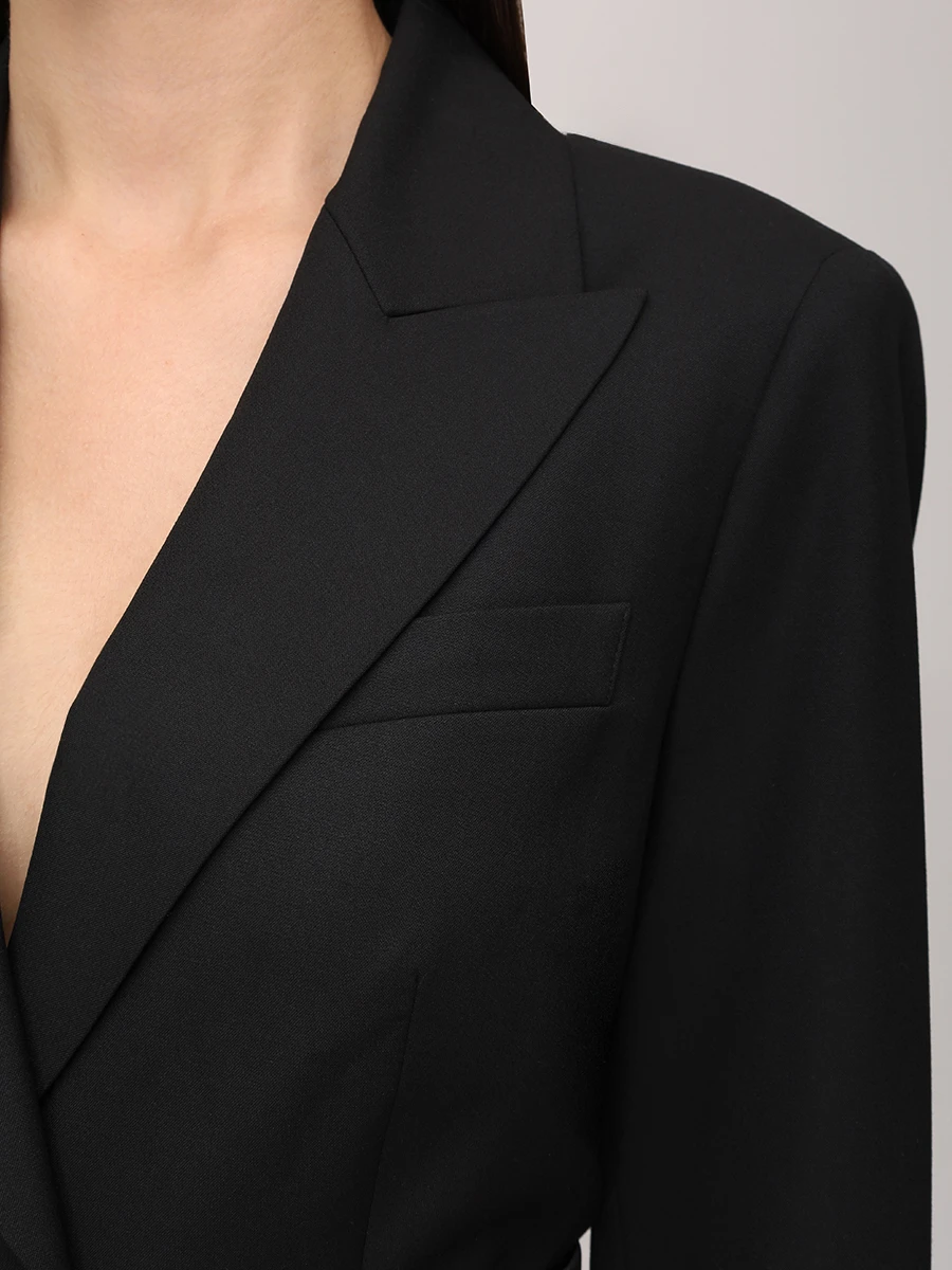 Жакет однотонный