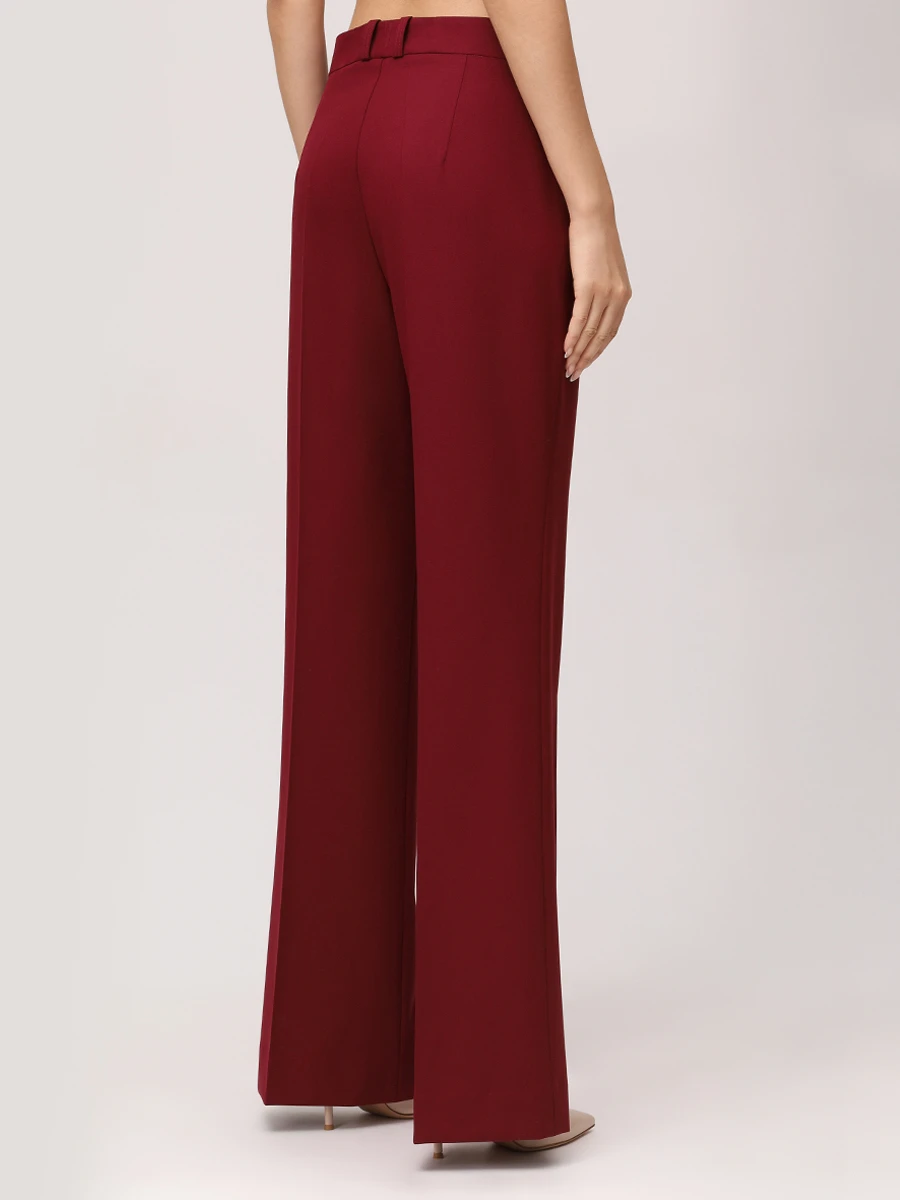 Брюки однотонные