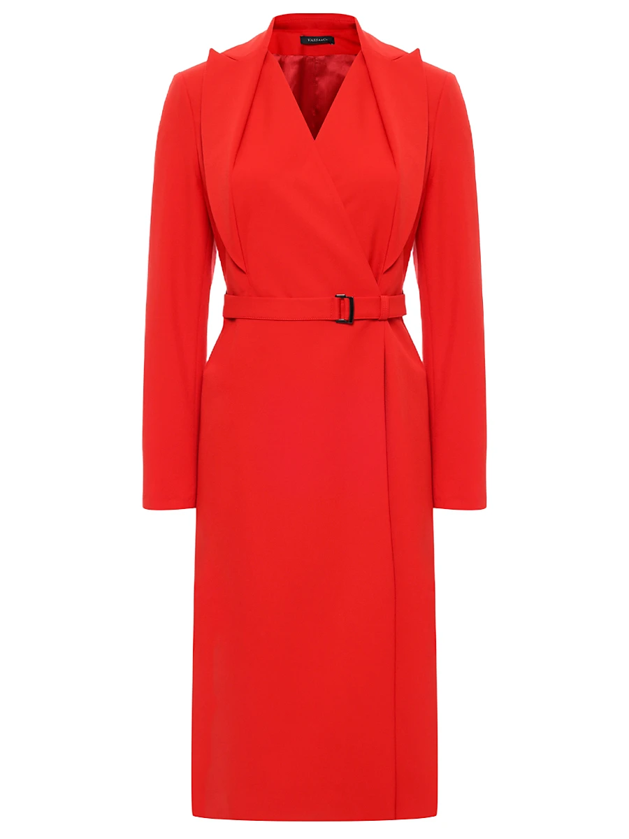 Платье однотонное