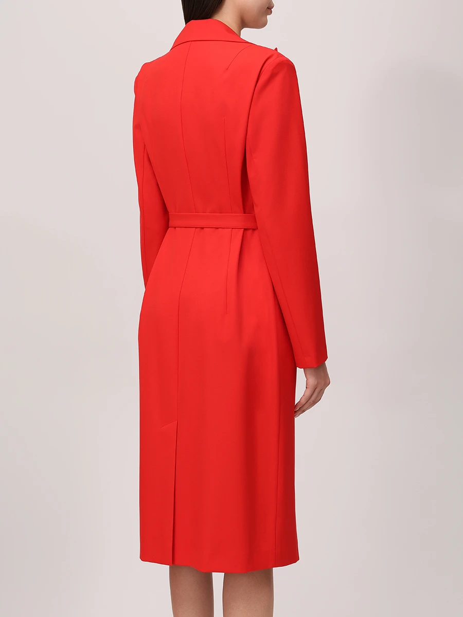 Платье однотонное