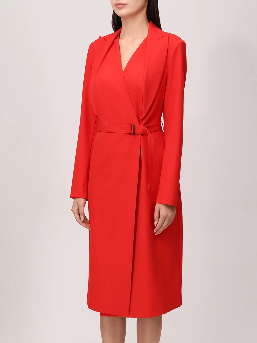 Платье однотонное