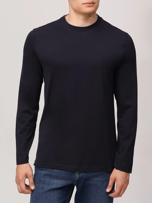 Лонгслив хлопковый BRUNELLO CUCINELLI