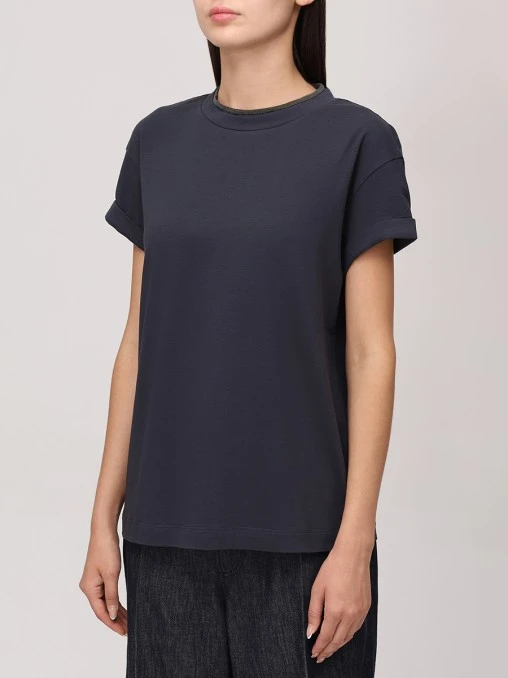 Футболка хлопковая BRUNELLO CUCINELLI