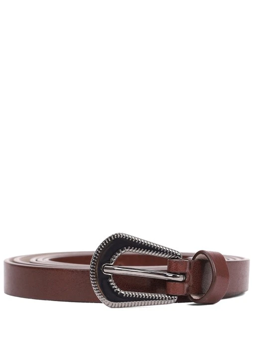 Ремень кожаный BRUNELLO CUCINELLI