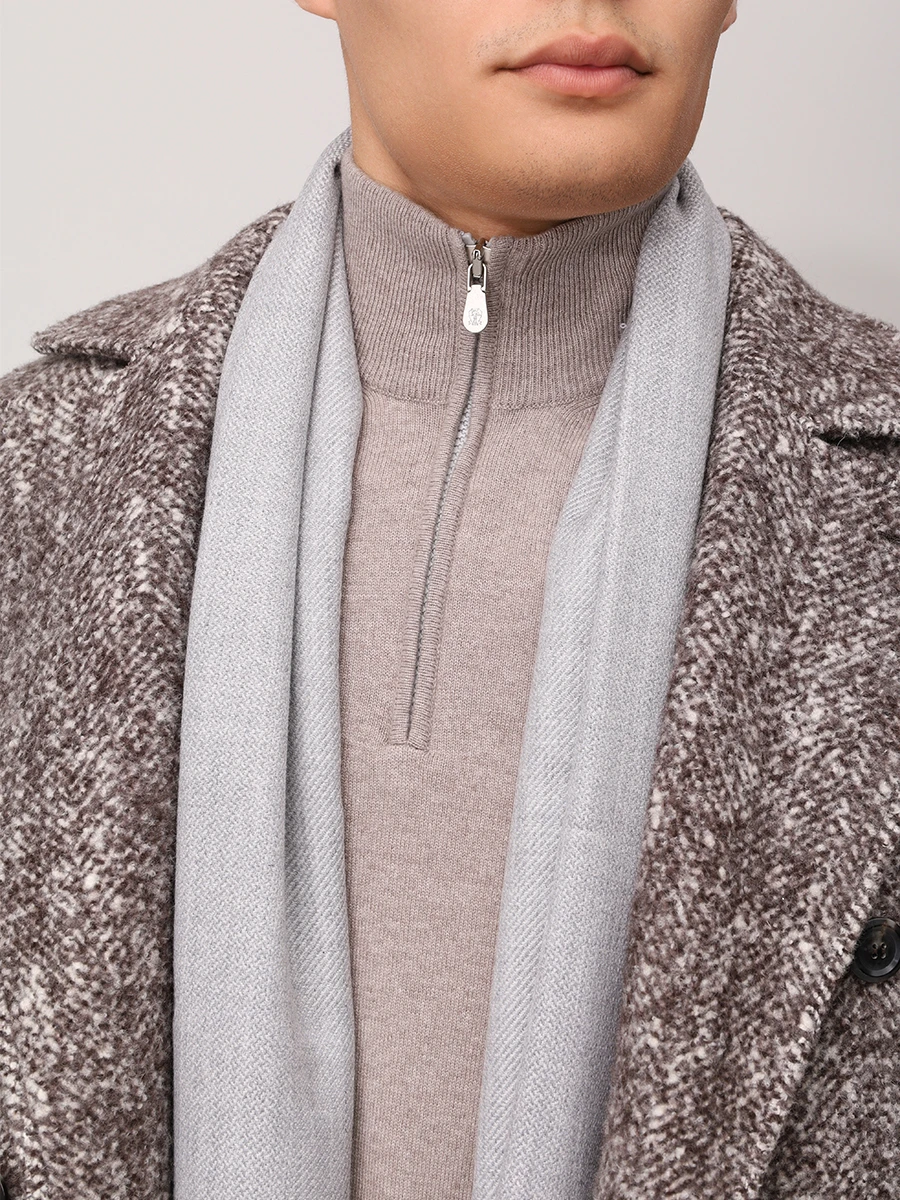 Шарф из шерсти и кашемира