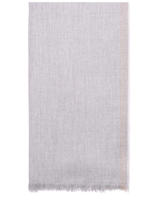 Шарф из шерсти и кашемира BRUNELLO CUCINELLI