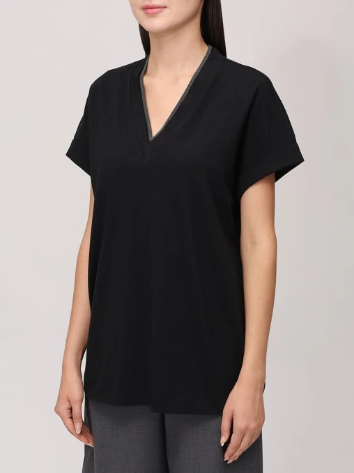 Футболка хлопковая BRUNELLO CUCINELLI