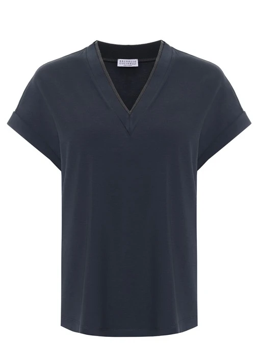 Футболка хлопковая BRUNELLO CUCINELLI