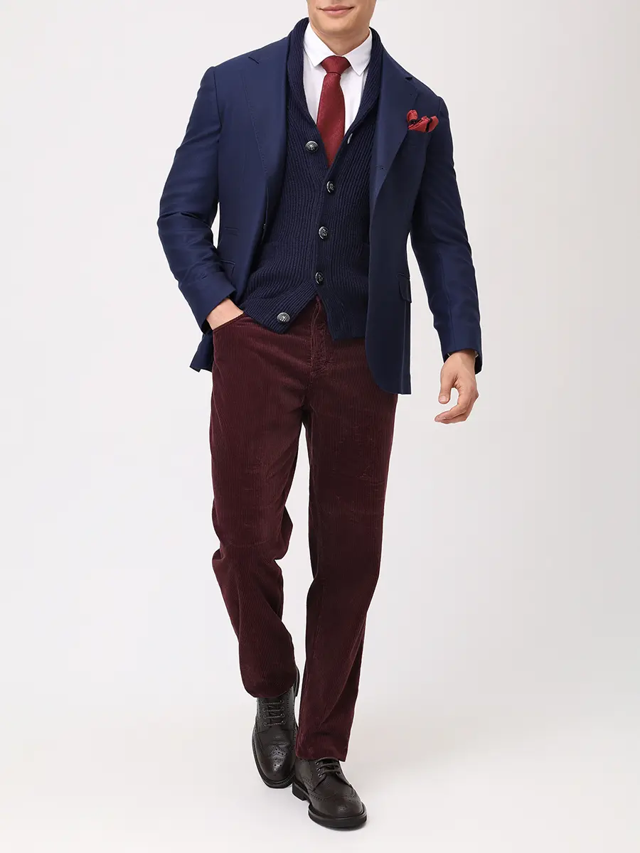 Брюки Traditional Fit вельветовые