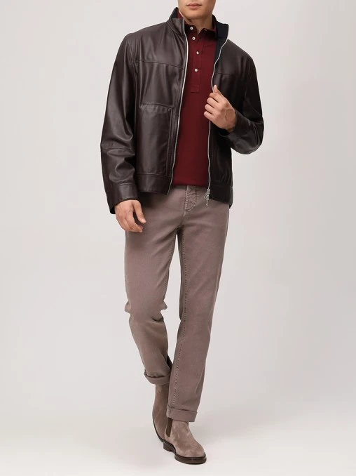 Поло хлопковое BRUNELLO CUCINELLI