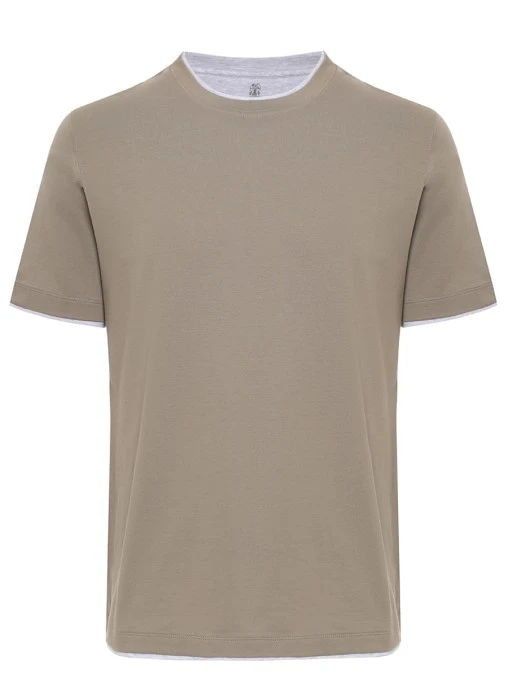 Футболка хлопковая BRUNELLO CUCINELLI