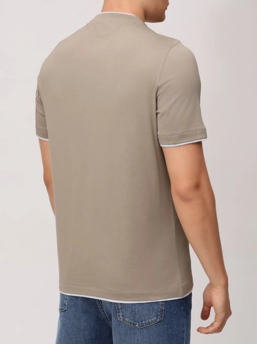 Футболка хлопковая BRUNELLO CUCINELLI