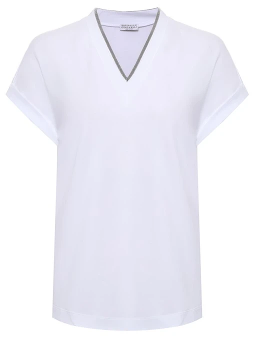 Футболка хлопковая BRUNELLO CUCINELLI