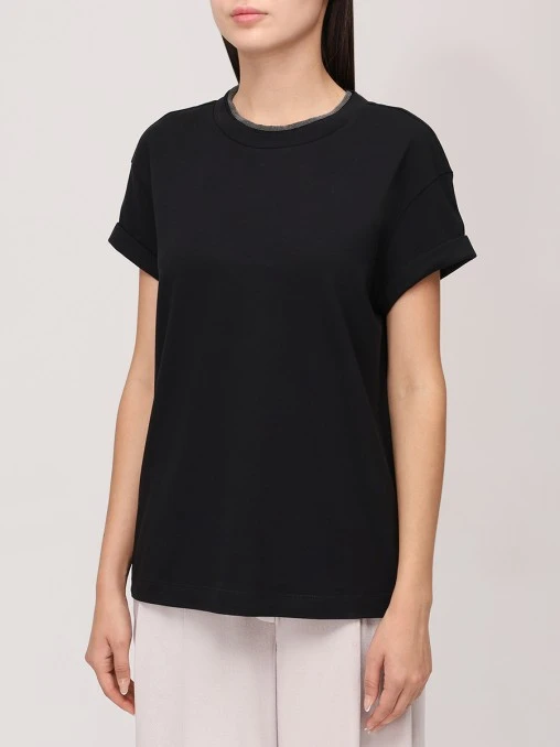 Футболка хлопковая BRUNELLO CUCINELLI