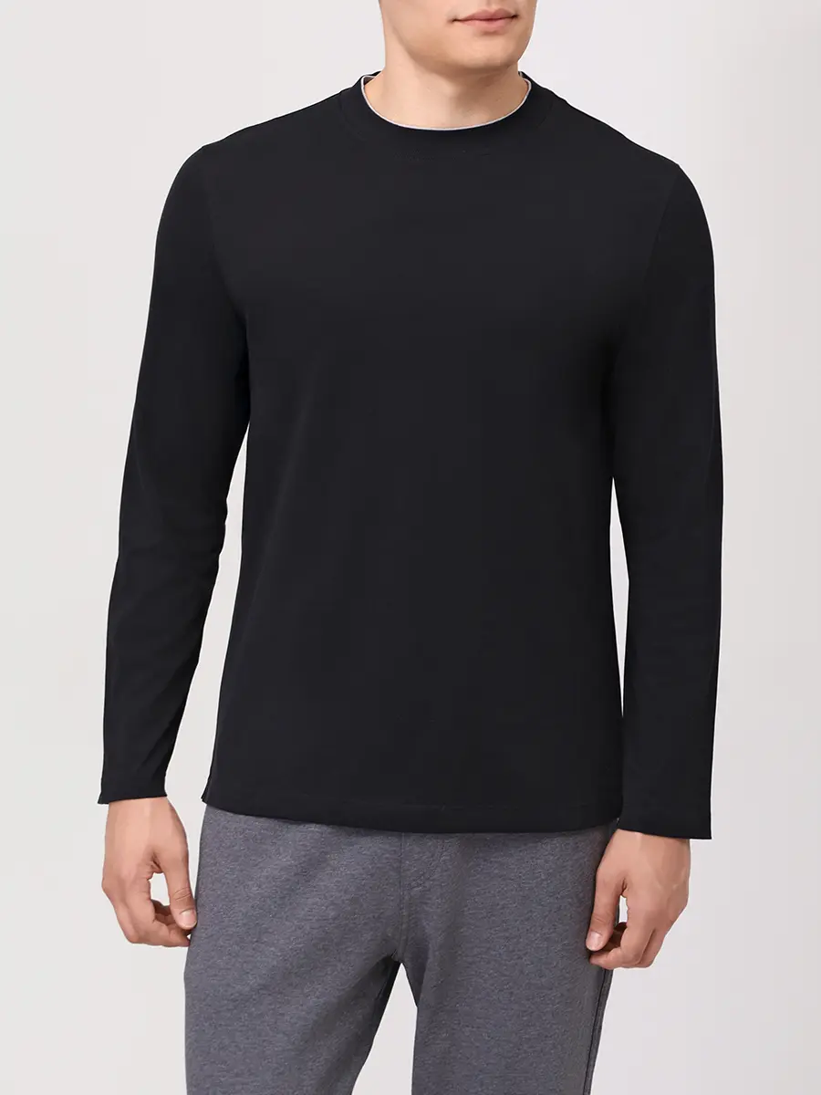 Лонгслив хлопковый