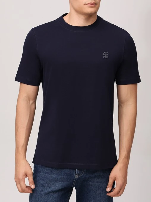 Футболка хлопковая BRUNELLO CUCINELLI