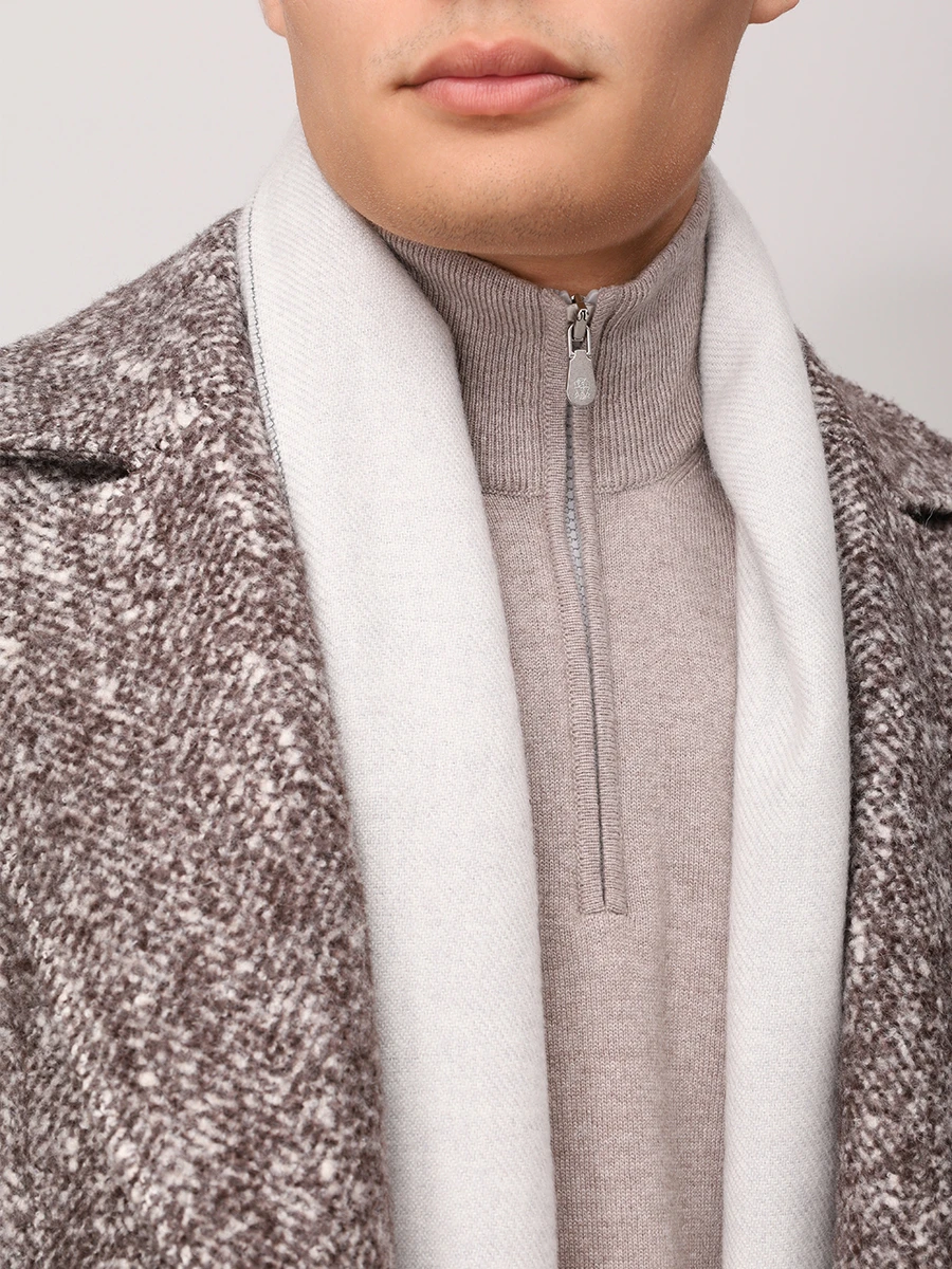 Шарф из шерсти и кашемира