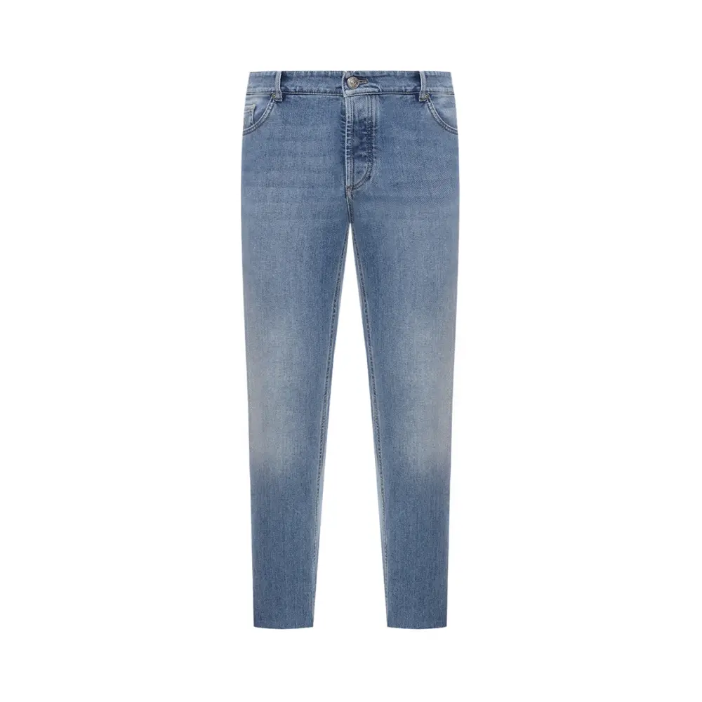Джинсы Slim Fit хлопковые