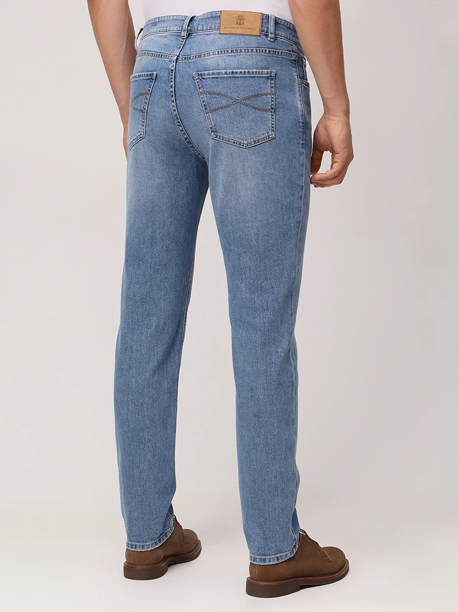 Джинсы Slim Fit хлопковые