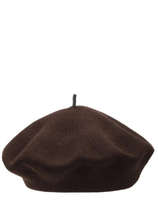 Берет шерстяной BRUNELLO CUCINELLI