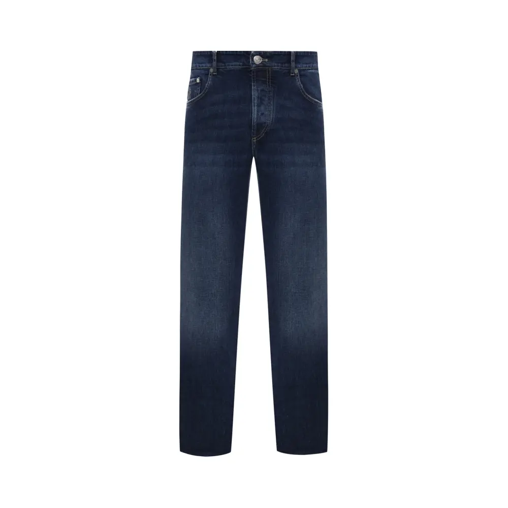 Джинсы Slim Fit хлопковые