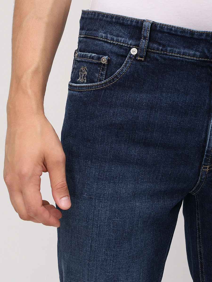 Джинсы Slim Fit хлопковые