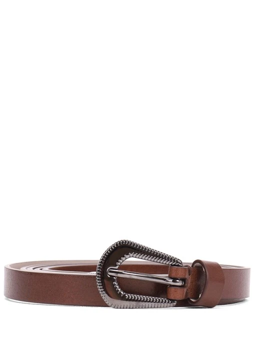 Ремень кожаный BRUNELLO CUCINELLI