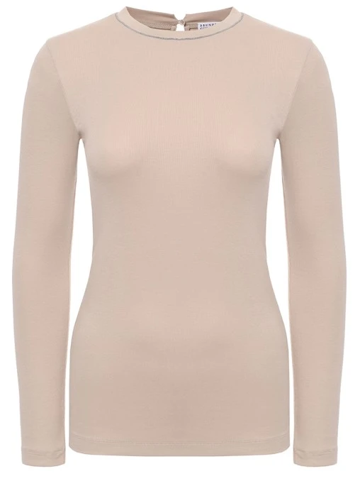 Лонгслив хлопковый BRUNELLO CUCINELLI