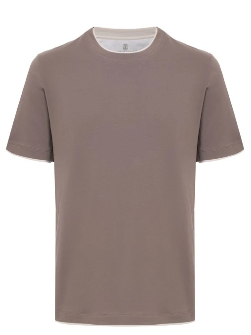 Футболка хлопковая BRUNELLO CUCINELLI