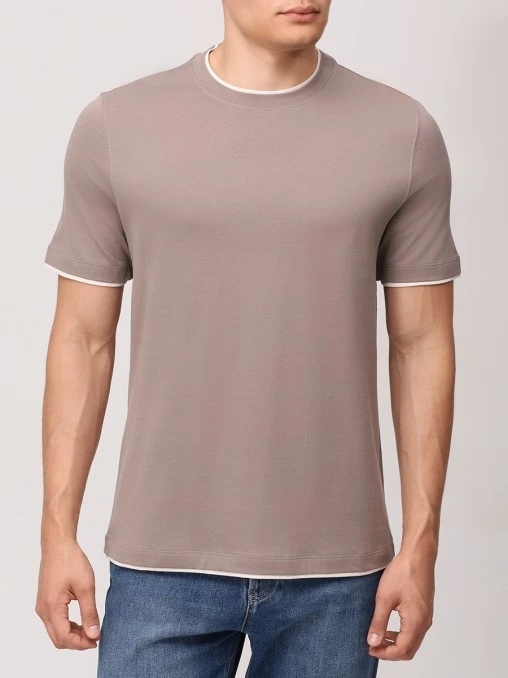 Футболка хлопковая BRUNELLO CUCINELLI